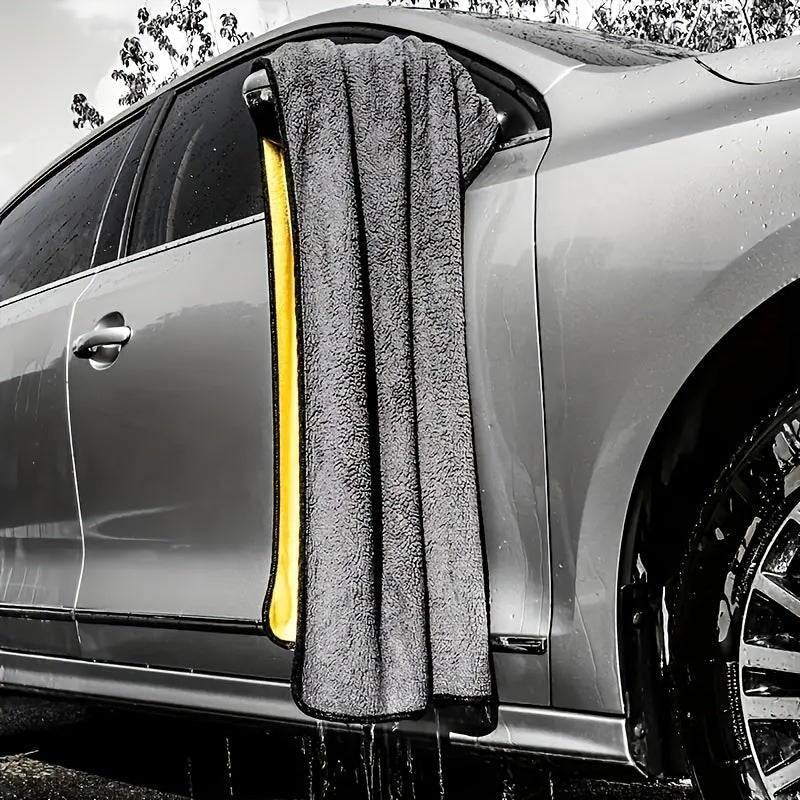 Extra Large Microfiber Cleaning Towel for Car and Home Use No Electricity Needed