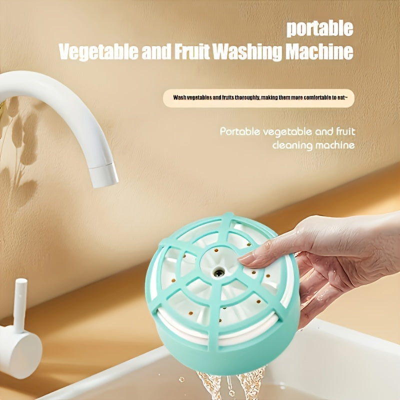 Portativ USB bilan quvvatlanadigan meva va sabzavot tozalagichi pestitsid qoldiqlarini samarali tarzda olib tashlaydi. Yengil yashil doira shaklidagi dizayn va oqim chiqarish joyi bilan. Uy sharoitida foydalanish uchun ideal. Kichik va samarali