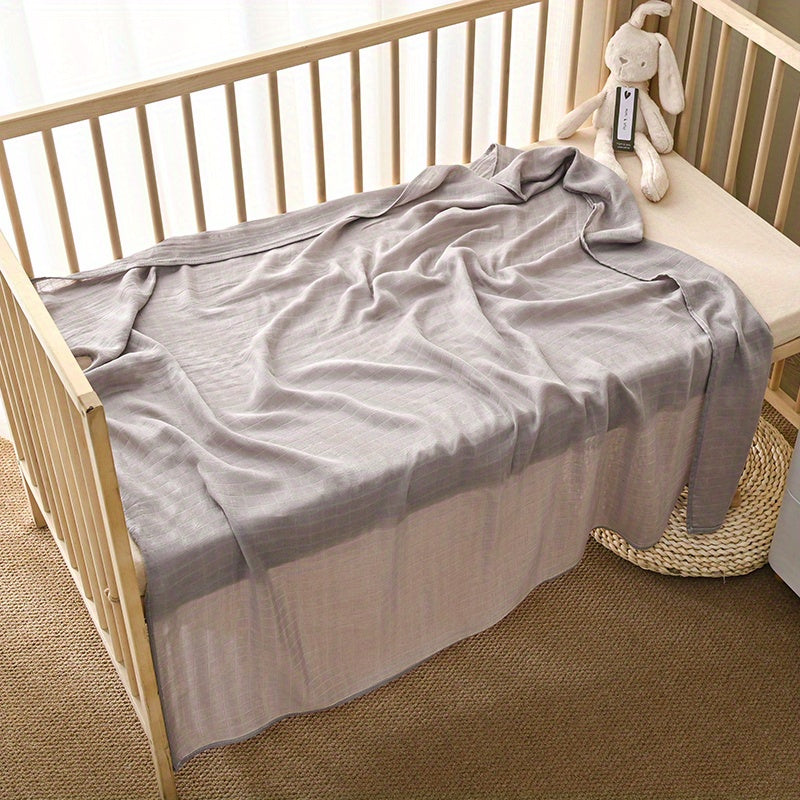 Baby Blanket Square Bamboo Fiber Soft Safety and Comfort for Infants