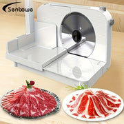 Электрическая мясорезка для мяса, хлеба, овощей, фруктов 220-240В, складная, из нержавеющей стали, портативная