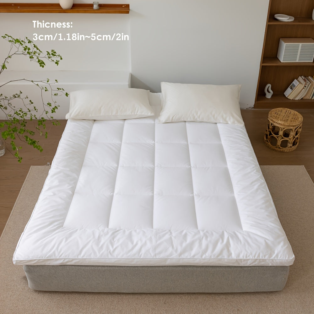 Full Size Mattress Protector Thin Down Alternative Breathable All Seasons