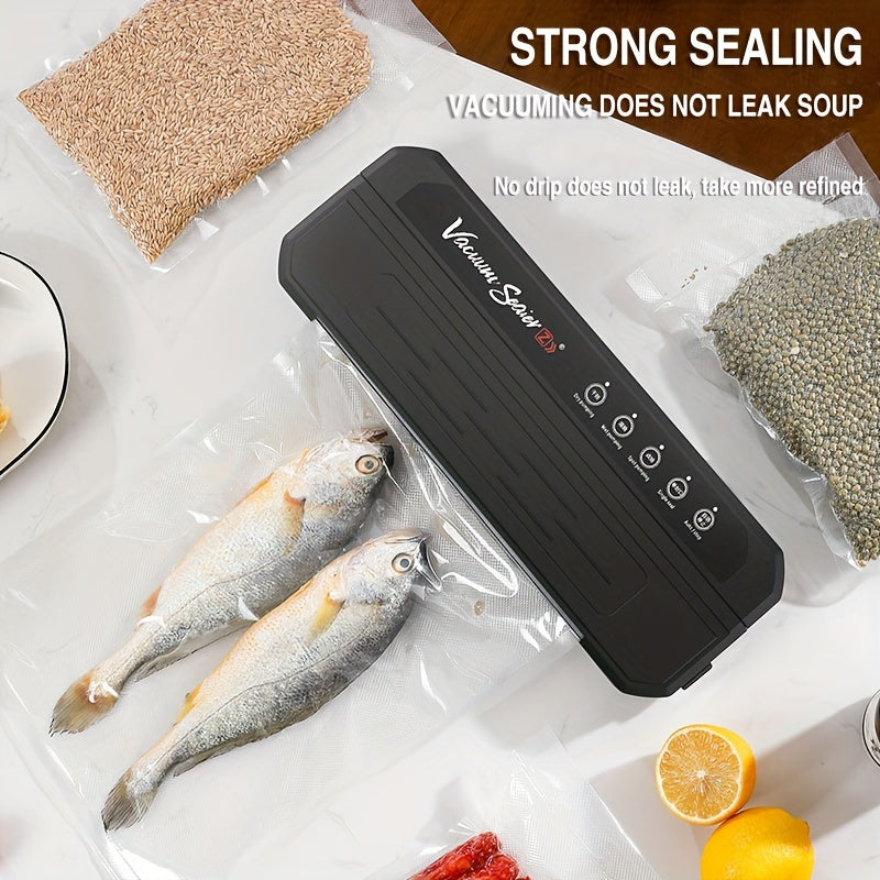 Электрический герметизатор для продуктов с расширенной герметизацией 30 см, автоматическая запайка пластиковых пакетов и упаковка