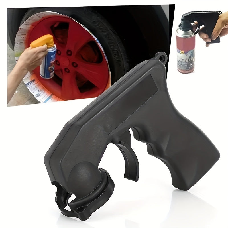 Ручка пульверизатора для краски с фиксатором и воротником, аксессуары для обслуживания автомобиля