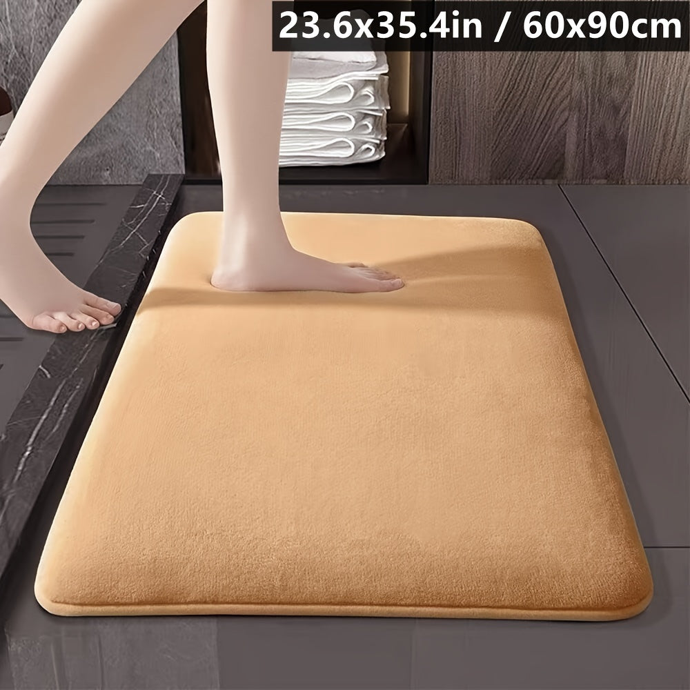 Alfombra absorbente antideslizante para baño, entrada de cocina, suave y cómoda, grande