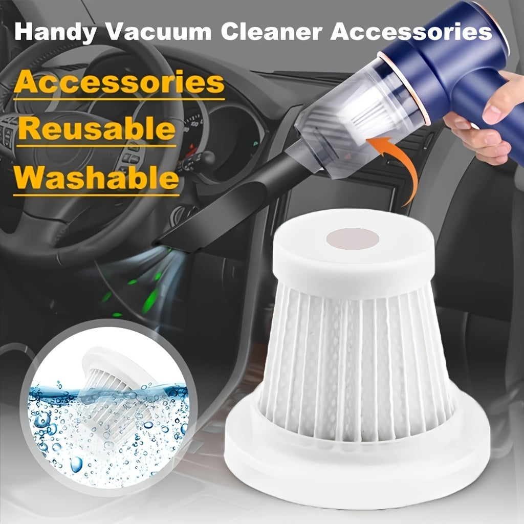 Reusable Car Vacuum Filter Set for Portable Vacuum Cleaner 2 3 5 Pieces