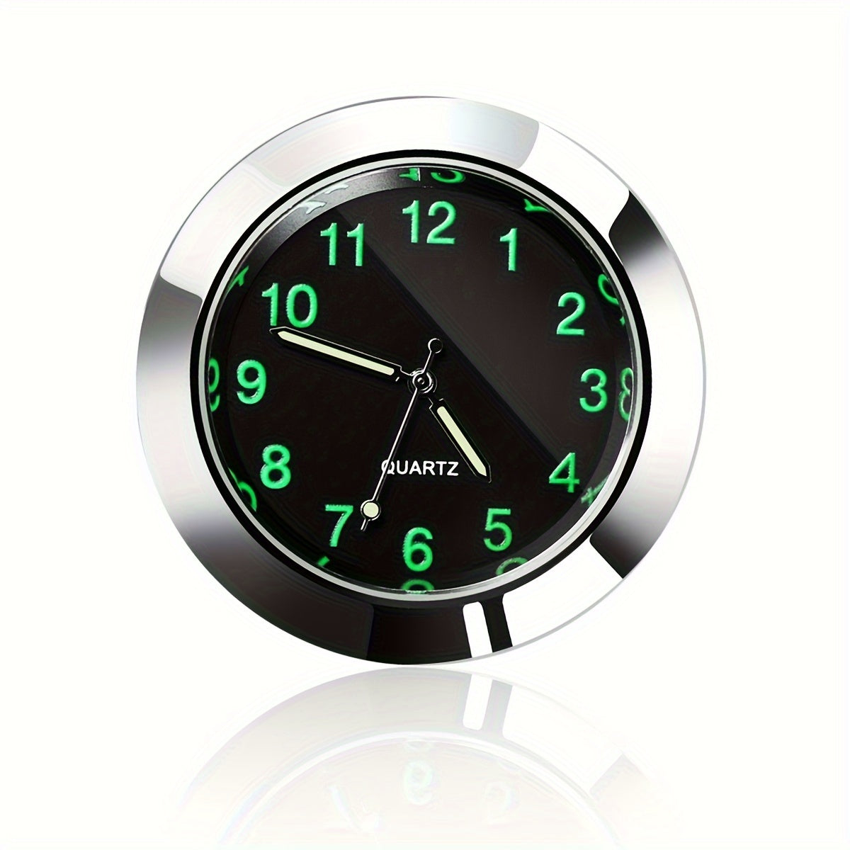 Luminous Car Clock Interior Decoration Mini Quartz Noctilucent Dashboard Watch