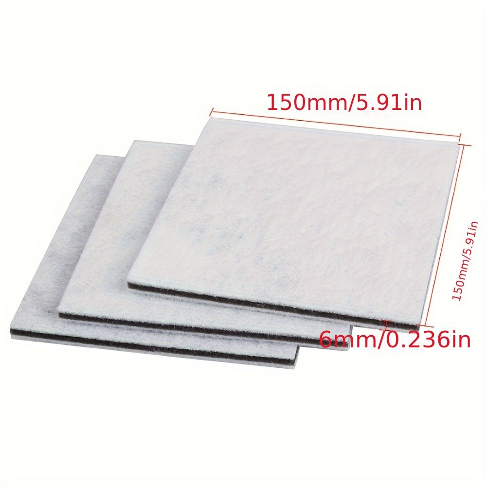 Set of 4 HEPA Vacuum Filters with Wind Inlet and Outlet Replacement