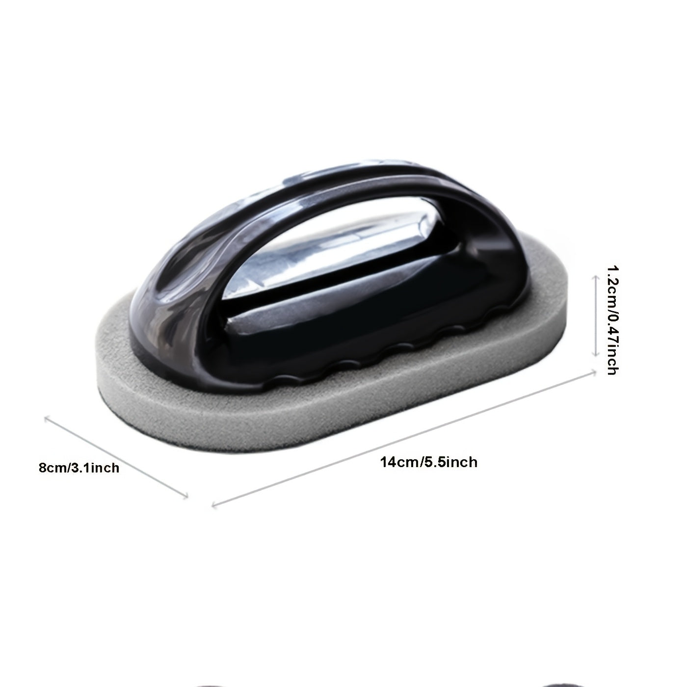 Versatile Kitchen Sponge with Handle for Dishes Pans and Stains