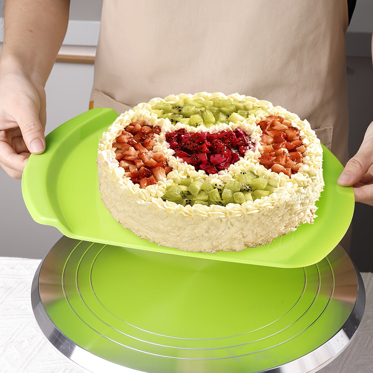 Cake Safe Lifter Plastic Cake Transfer Shovel for Pies and Baking Kitchen Tool