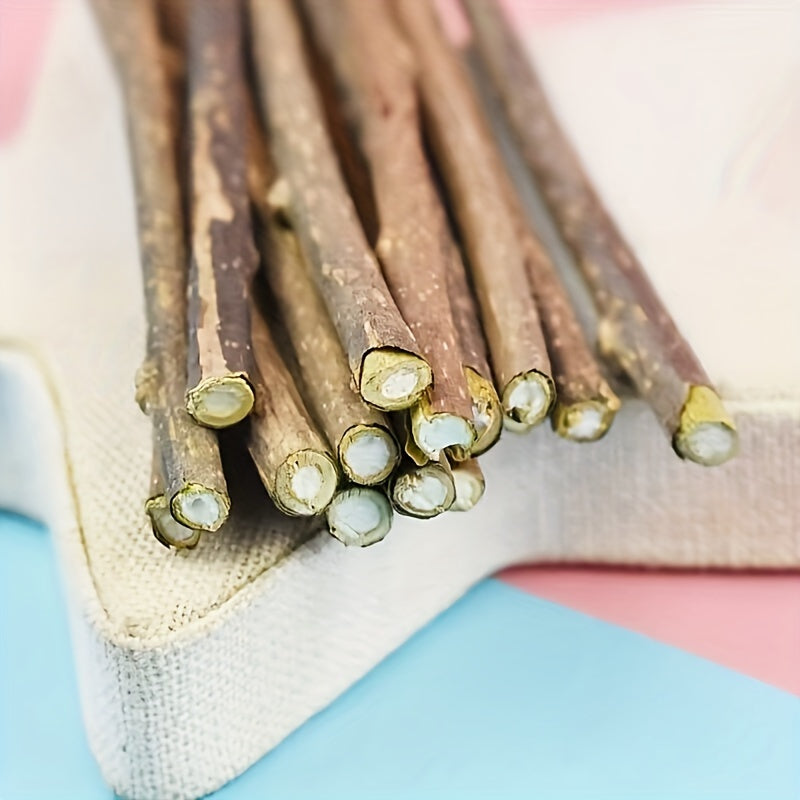 Palitos de masticar dentales para gatos en interior, 12.5cm, paquete de 5 o 15 para la salud dental