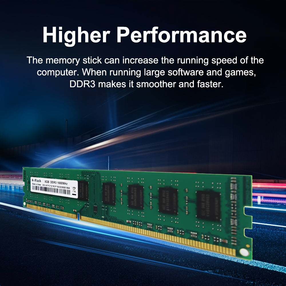8GB DDR3 1600MHz ish stoli xotira moduli