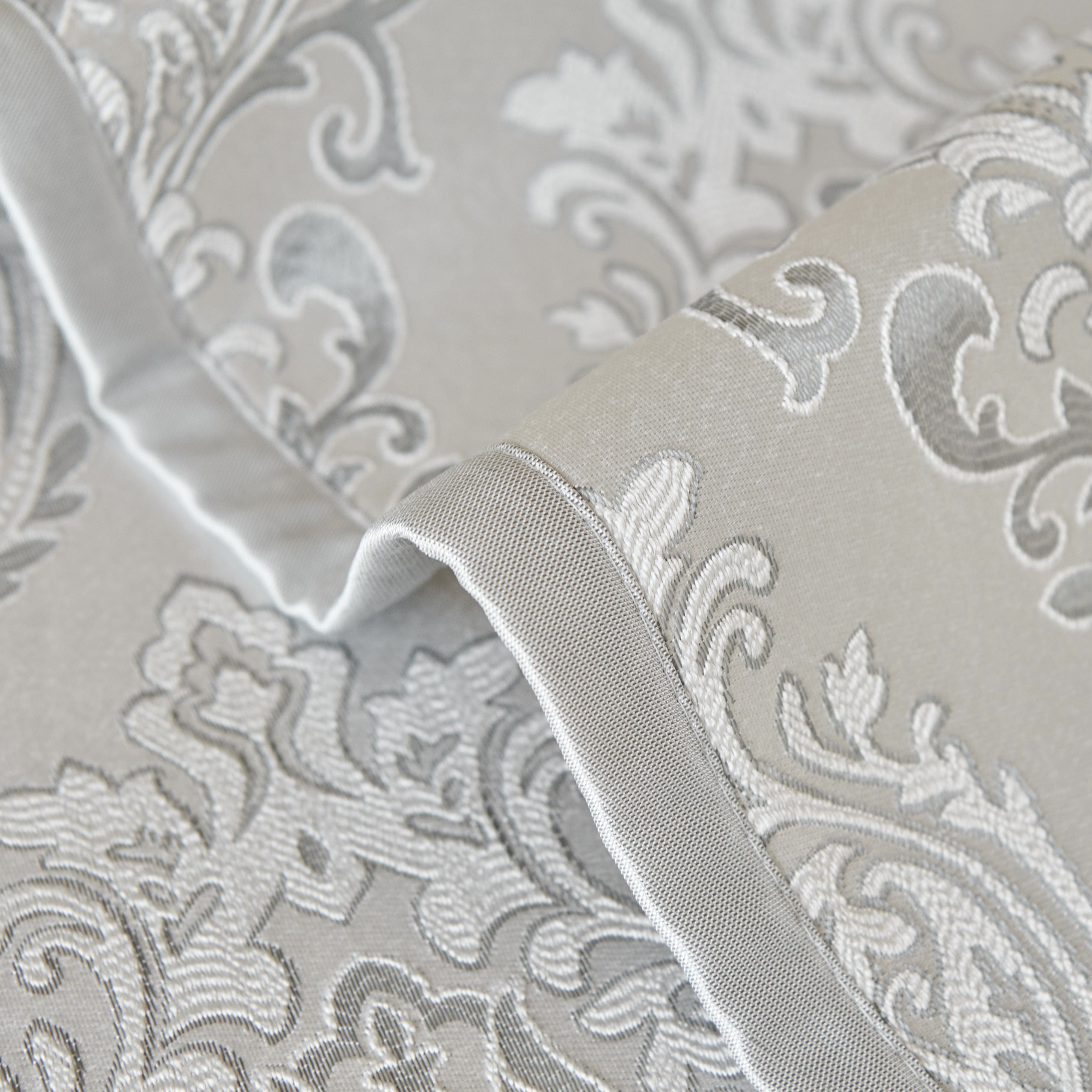 Серый цветочный чехол на диван для 1-4 мест, безопасный для домашних животных, нескользящий, моющийся в машине, из шенилла жаккарда, современный