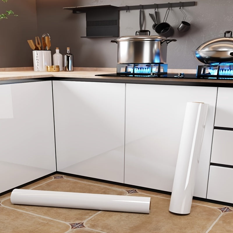 O'z-o'zidan yopishadigan PVC shkaf stikerlari oshxona stol usti va mebel dekoratsiyasi uchun