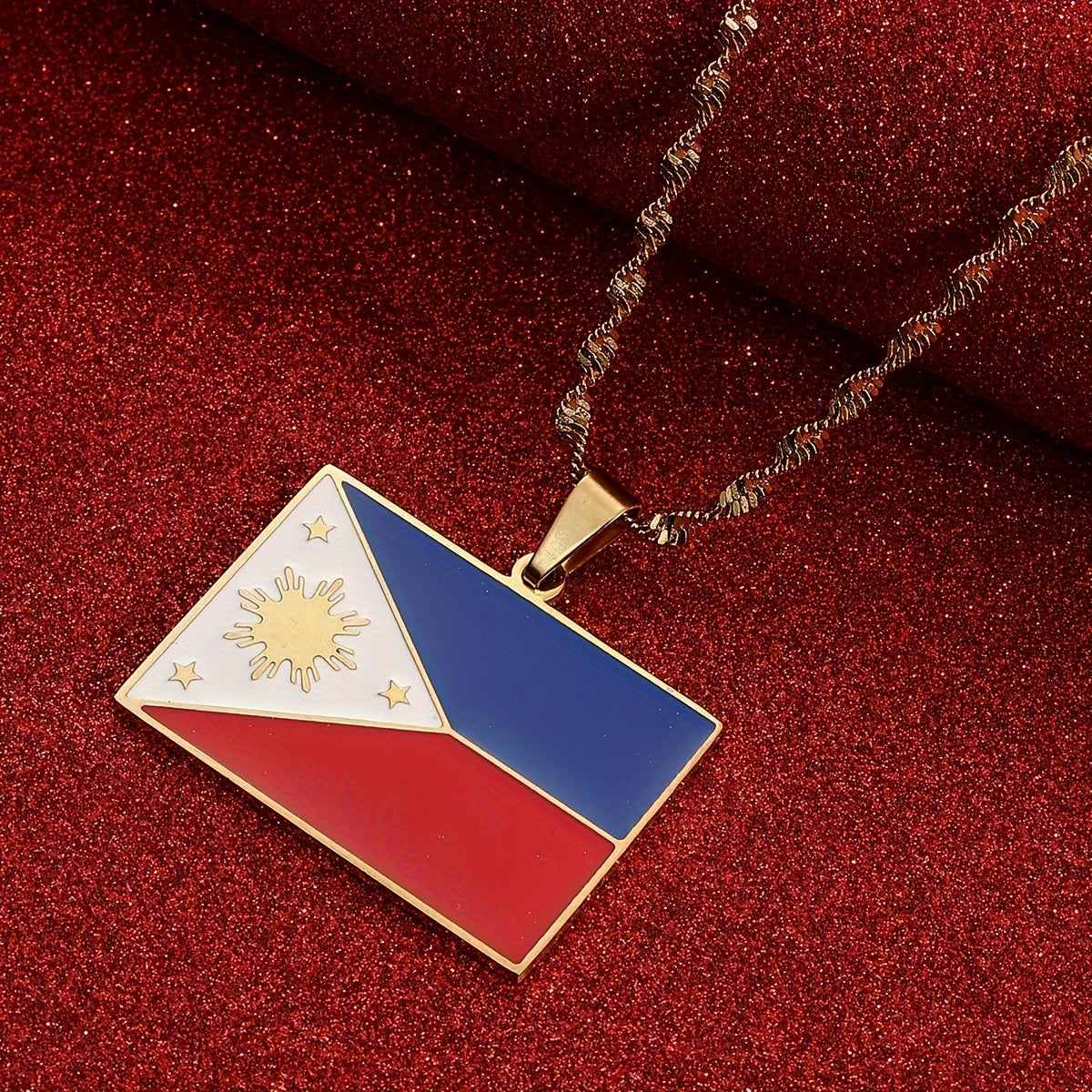 Women's Jewelry Necklace from the Philippines Gold Pendant Elegant Gift