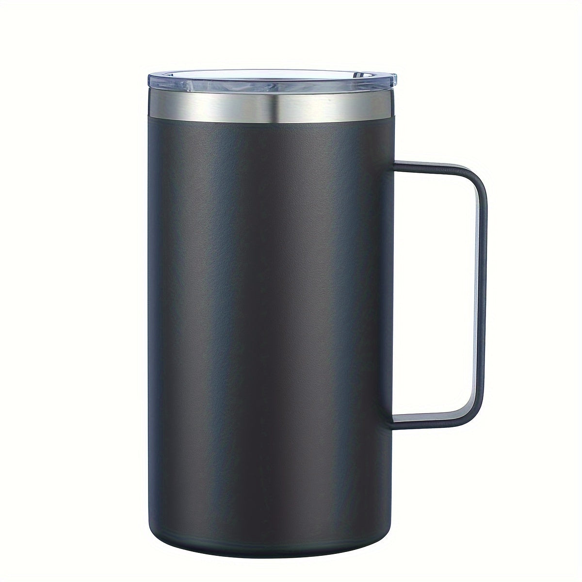 Stainless Steel Coffee Mug 24oz Vacuum Insulated with Lid and Handle