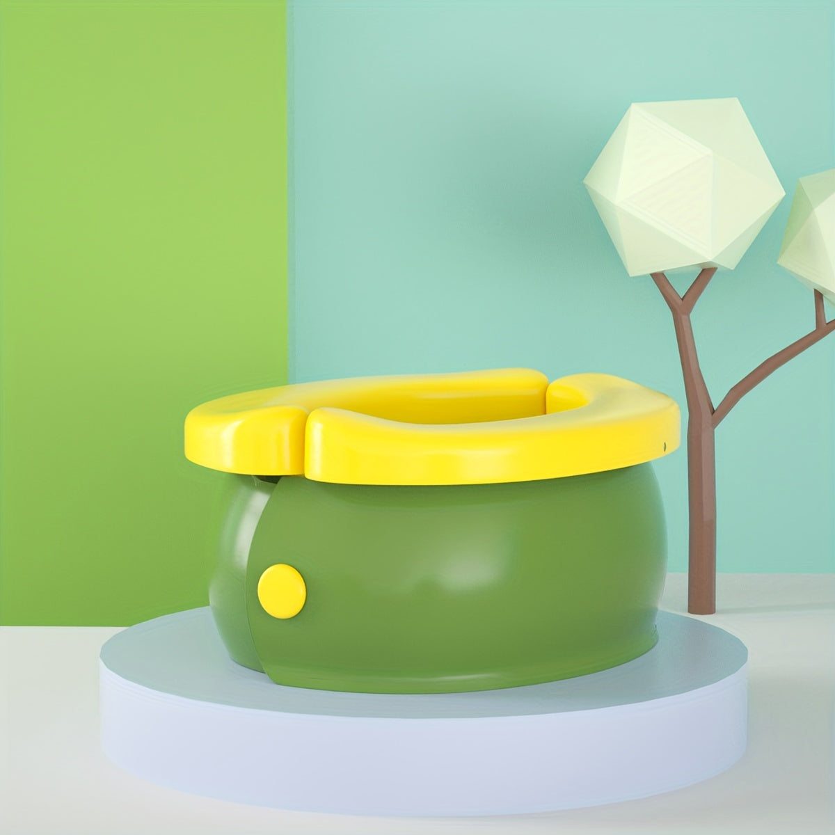 Portable Folding Toilet Seat with Storage Bag and 20 Poop Bags