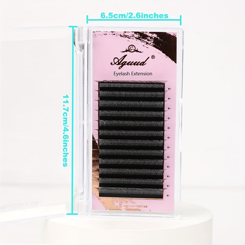 4D Handmade Premade Fans for Volume Lash Extensions Natural C Curl D Curl