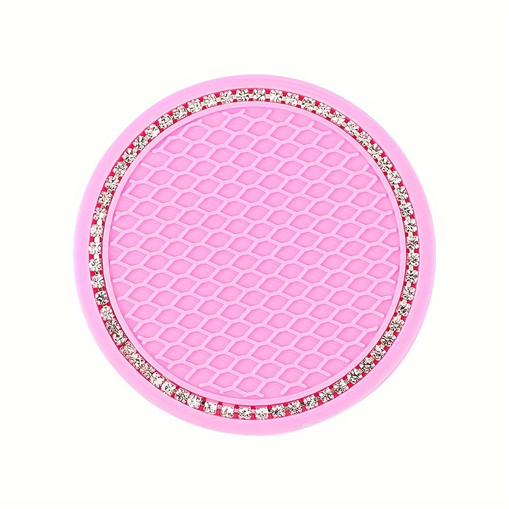 Avtomobil silikoni stakan tutqichining qopqog'i, sirpanmaydigan, dumaloq, suv chiqarish