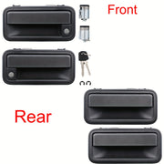 Front Rear Exterior Metal Door Handles for Chevy GMC Vehicles 1995-1999
