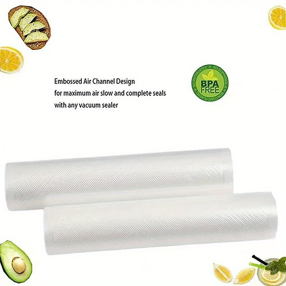 500cm Food Storage Bags Transparent Air-Tight Seal for Sous Vide and Organization