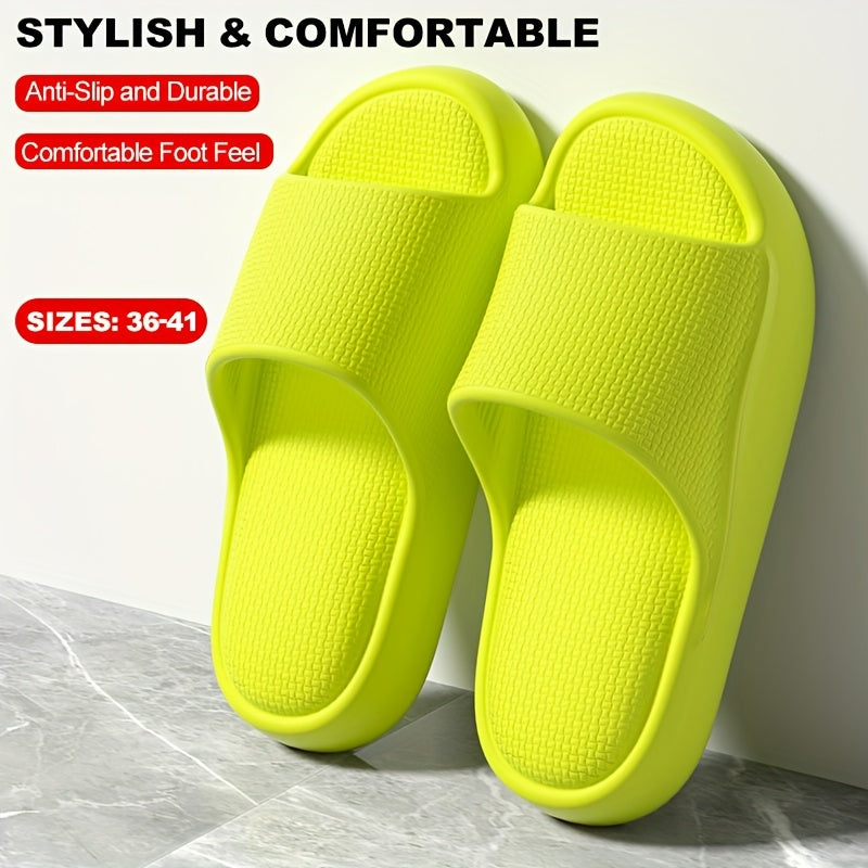 Women's EVA Indoor Slippers Soft Breathable Multi-Color Casual Wear