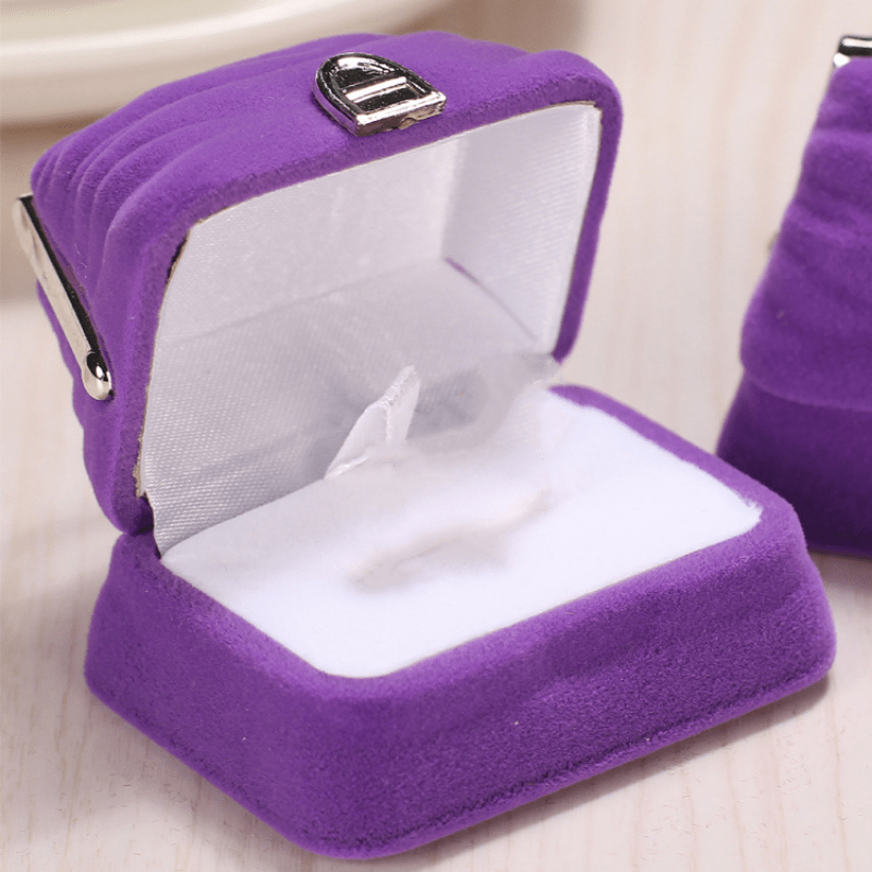 Joyero con compartimentos para anillos, pendientes y almacenamiento de regalos para collares