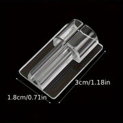 Clear Cable Clips for Apple and Android Type-C Cables Organizing and Protecting