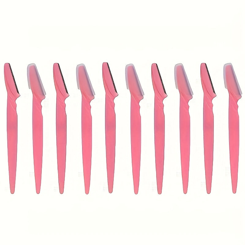 ko‘p rangli qoshlarni tozalash uchun set, xavfsizlik pichog‘i bilan soch olib tashlash trimmeri