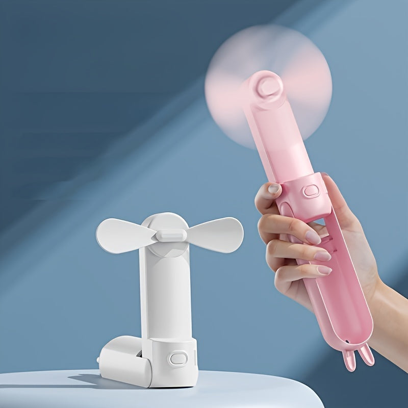 Mini Handheld Fan USB Rechargeable Portable Personal Fan for Travel Summer Concerts