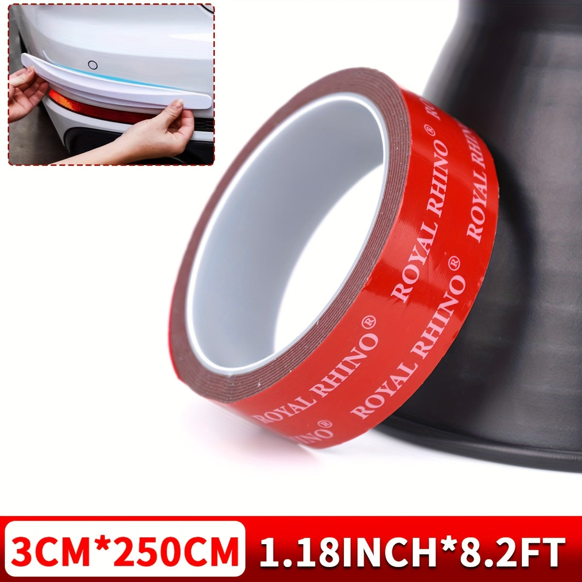 Heavy Duty Double-Sided Acrylic Mounting Tape for Home Car Exterior 6-50m