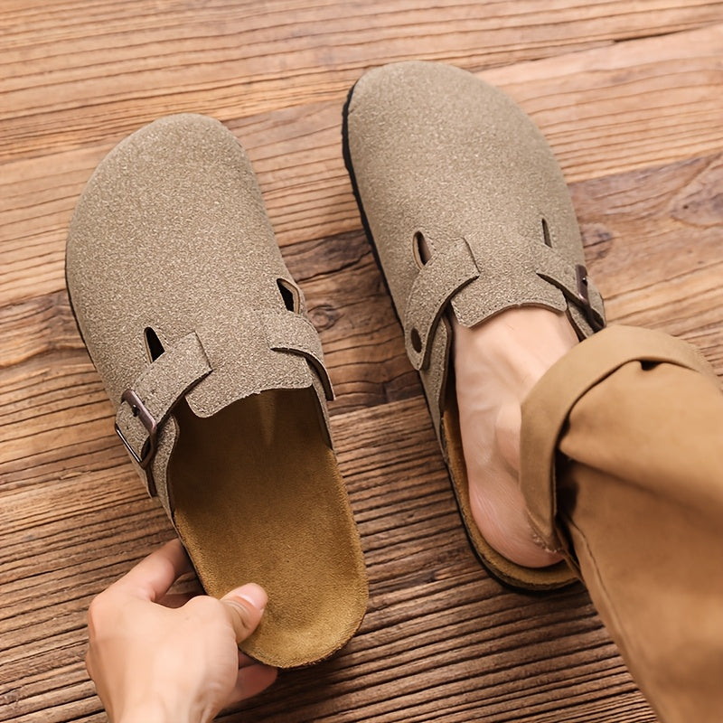 Лоферы в винтажном стиле без шнуровки бежевого цвета с искусственным верхом и нескользящей ПВХ подошвой. Размер 47. Удобные и легкие в носке для домашнего, повседневного или уличного стиля.