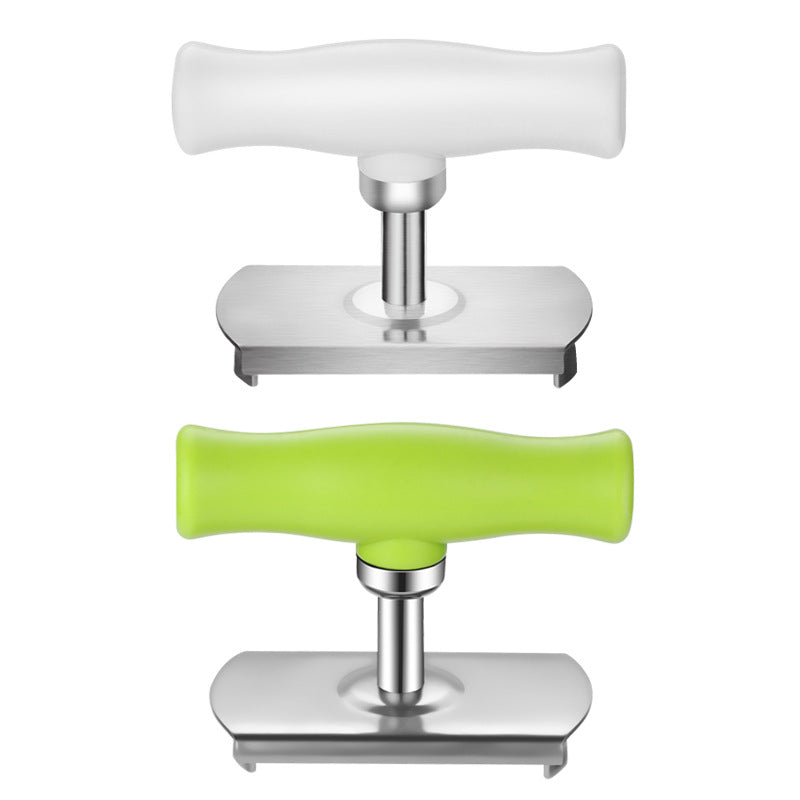 Stainless Steel Can Opener with Adjustable Grip for Easy Jar Opening