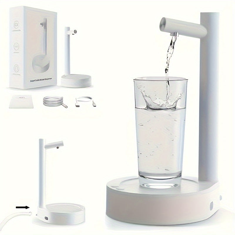 Intelligent Desktop and Outdoor Water Dispenser with Suction Device
