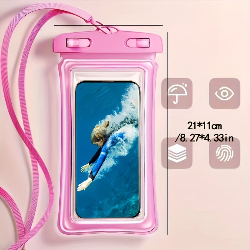 Waterproof Phone Case for Outdoor Activities Swimming Surfing Snorkeling Kayaking