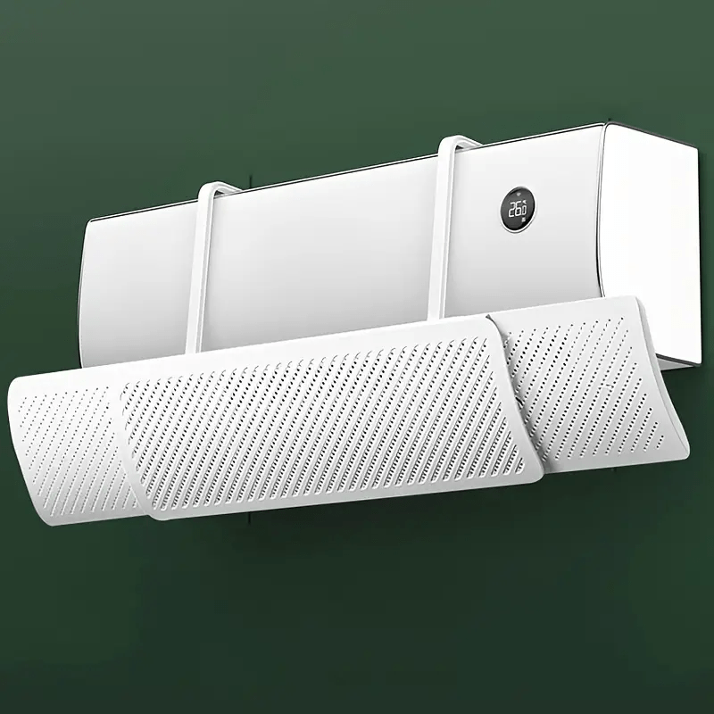 Deflector de aire acondicionado de plástico para hogar, oficina y tienda. Previene corrientes de aire, condensación y tiene un diseño moderno