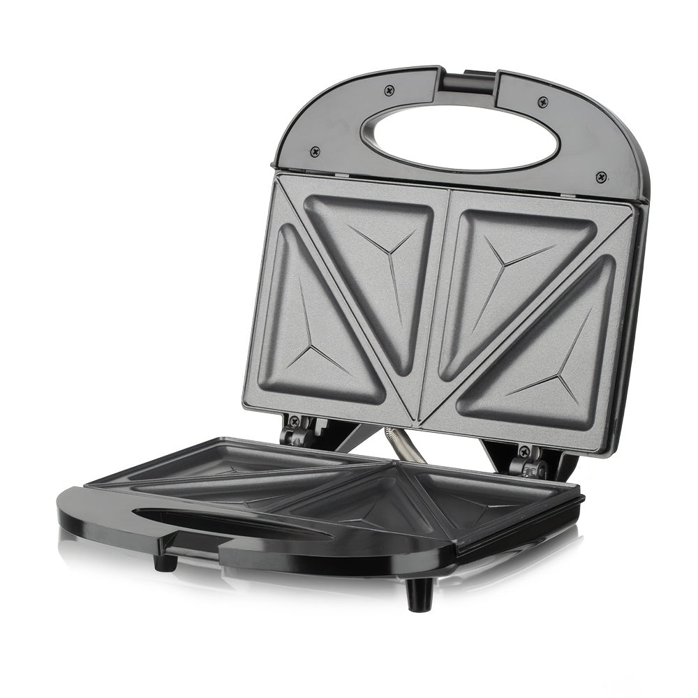1 dona Nonstick Waffle Maker Pan Belgiya vafli va sendvichlar uchun, bir nechta bo'laklarga bo'lingan, nonushta uchun ideal.