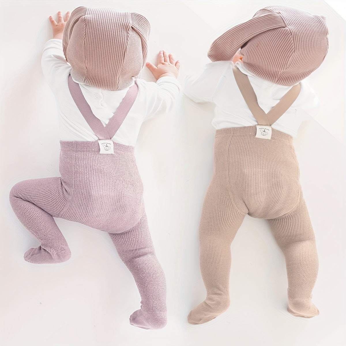 '2 Yoshlar' Qora va Kulrang Pantihozi, Yumshoq va Havo O'tkazuvchi, Oson Cho'ziladigan Tasmalar bilan, Har Mavsumga Mos, Faqat Qo'l Yuvish.