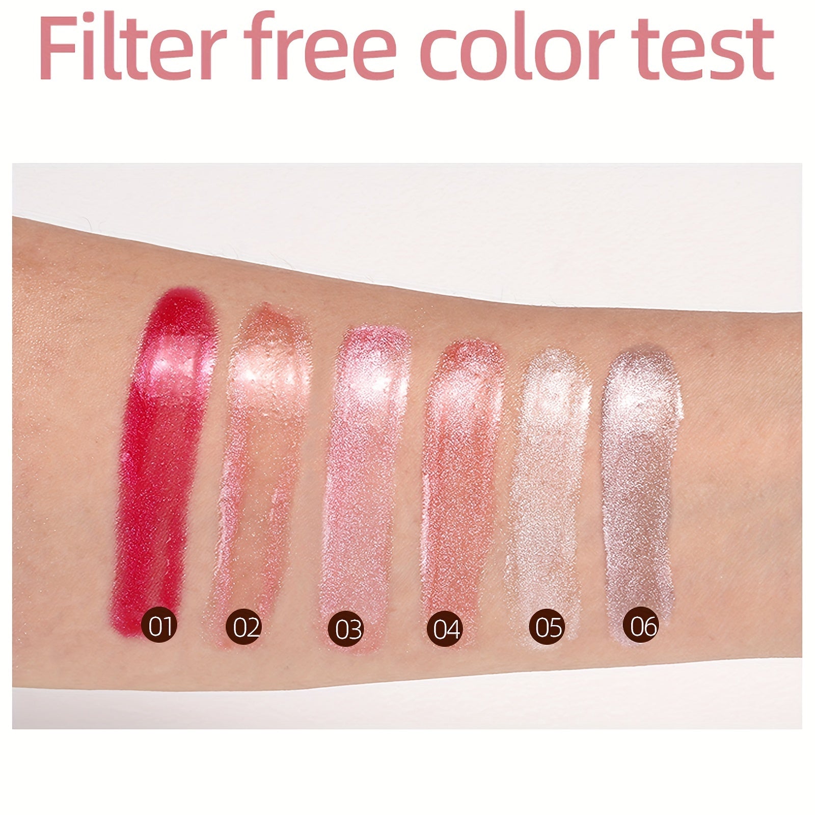 Moisturizing Lip Gloss for Adults Shimmering Liquid Lip Shine with Nourishing Effect