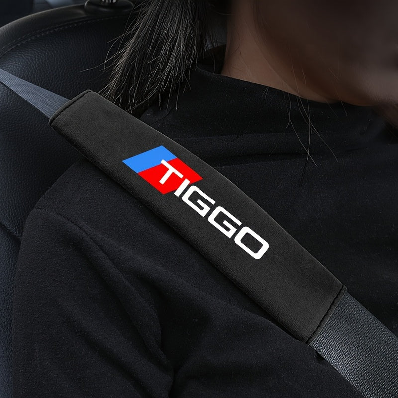 Car Seat Belt Shoulder Cover Soft Plush Cushion Relieves Shoulder Pressure