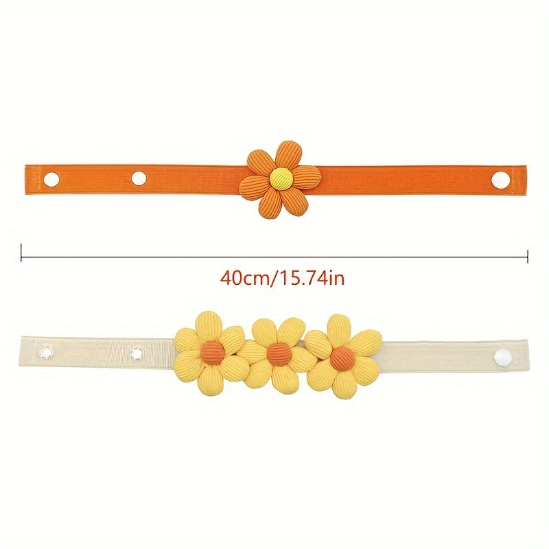 Cierre de cortina con borla nórdica con diseño de flor, cuerda trenzada para dormitorio o sala de estar