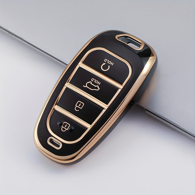 Universal TPU Car Remote Key Cover for Keyless Entry and Remote Start