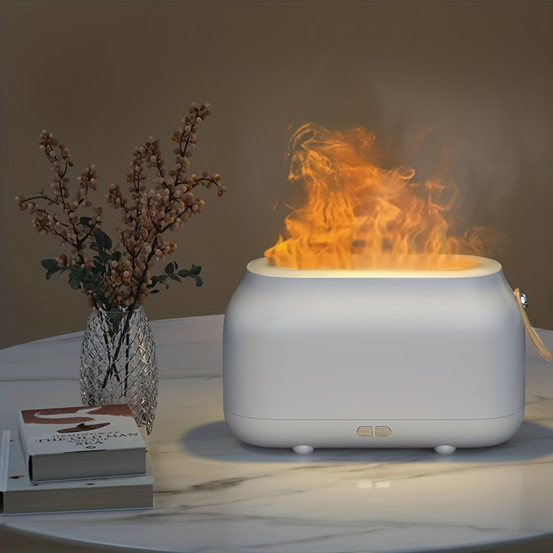 180ml Ultra-Silent Cool Mist Humidifier with Auto Shut-Off and Essential Oil Diffuser