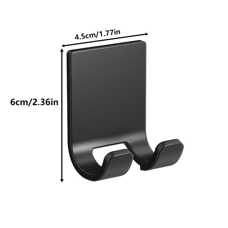 Wall Mounted Shaver Holder Rack Plastic Bathroom Storage for Men and Family