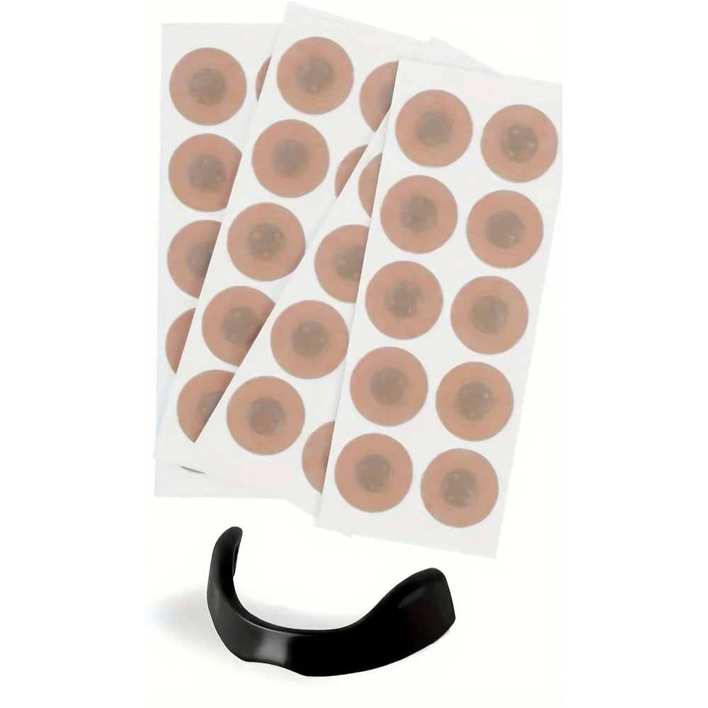 Nasal Breathing Expansion Kit with 4 Nose Clips Magnetic Picker and 30 Magnetic Stickers for Comfortable Fit