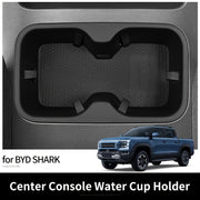 Center Console Cup Holder for Pickup Truck TPE Water Bottle Storage Shockproof Sleeve