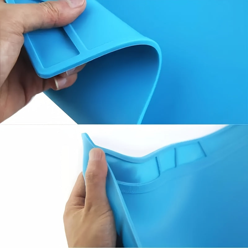 Silicone Repair Mat with Magnetic Tools for Mobile Phone and Computer Repair High-Temperature Welding