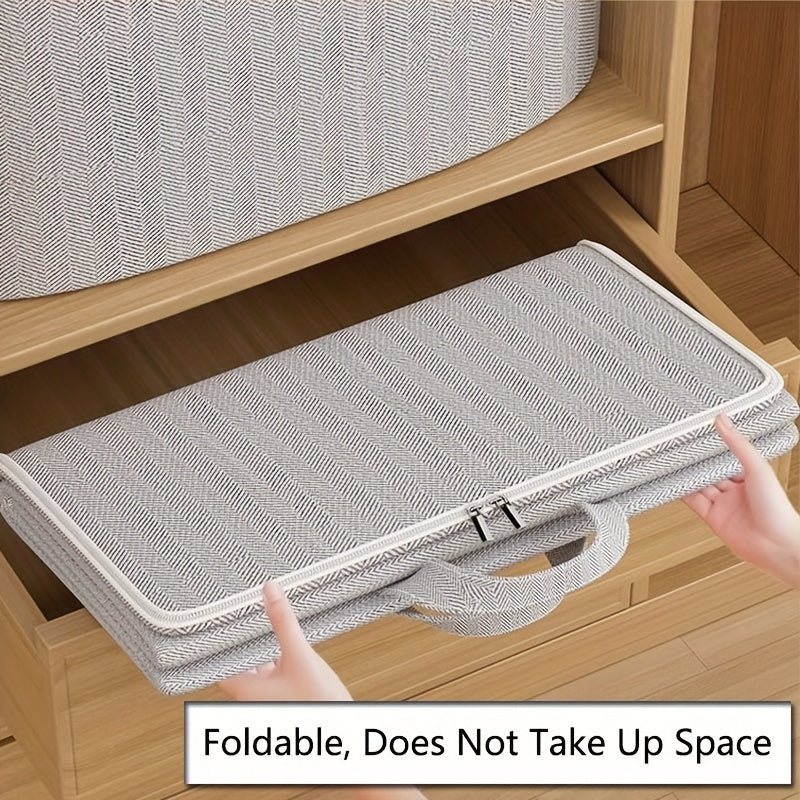 Large Clothes and Quilt Storage Box Dustproof Moistureproof Organizer Bag for Moving and Packing