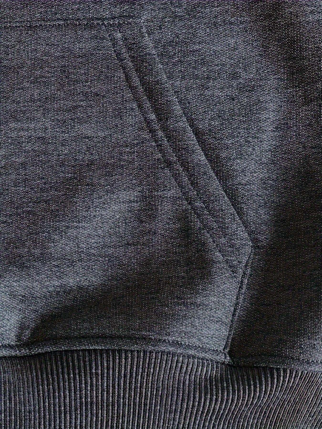 Women's Light Gray Fleece-Lined Hoodie with Kangaroo Pocket