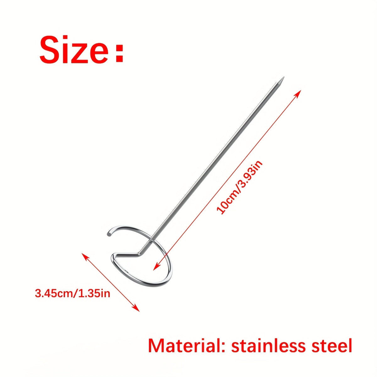 Set de accesorios para freidora de aire de 20-30 piezas para asar, brochetas, pinchos para acampar