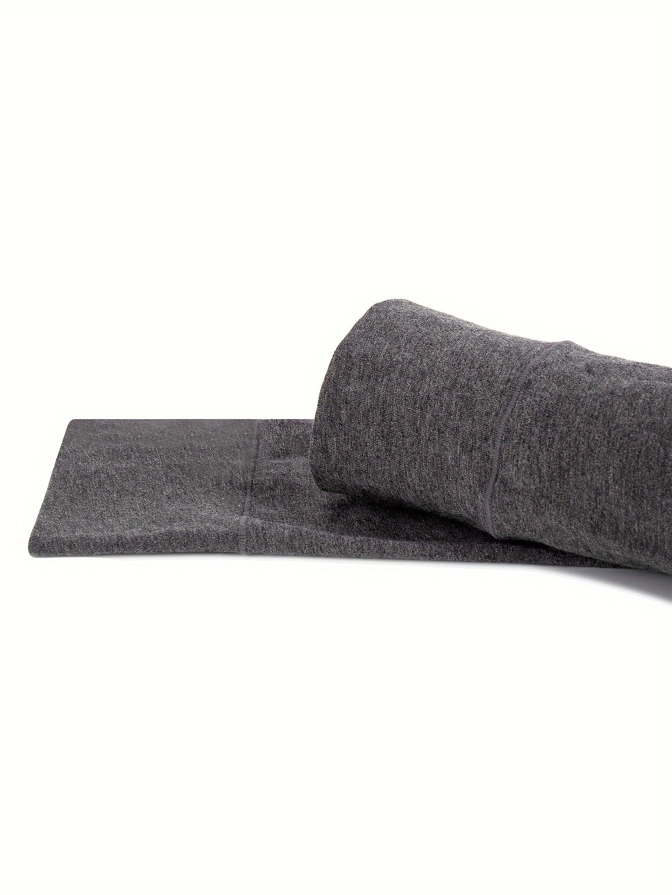 Men's High-Waisted Cotton Leggings Slim Fit Tummy Control Stretch Long for Fall Spring